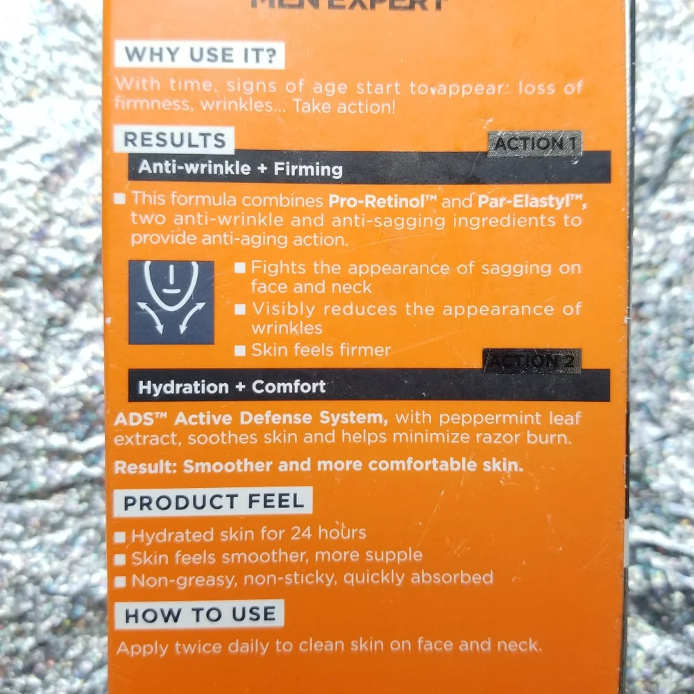 new L'Oreal Men Expert Vita Lift Moisturizer